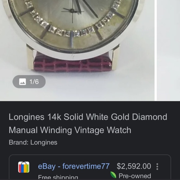 Vintage 50’s Longines 14k gold watch - Picture 8 of 8